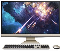 ASUS 华硕  V4000 27英寸 一体机 黑色（酷睿i5-8250U、MX150、2GB、256GB SSD+1TB HDD、1920X 1080）