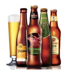 青岛啤酒 精酿组合箱啤（琥珀*3罐+皮尔森*3罐+IPA*3罐+白啤*3罐） *2件
