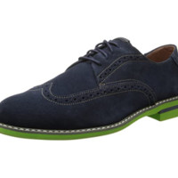 FLORSHEIM Doon Wing 男士牛津皮鞋 Navy/Lime US9