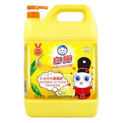  白猫 柠檬红茶洗洁精 5kg/瓶