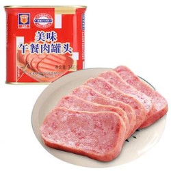 上海梅林 午餐肉罐头 340g *7件