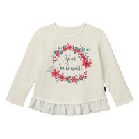 SENSHUKAI 千趣会 女童纯棉印花T恤 E70370