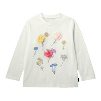 SENSHUKAI 千趣会 女童纯棉印花T恤 F00582