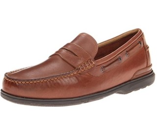 ROCKPORT 乐步 Off the Coast Penny Loafer 男款乐福鞋 British Tan UK8