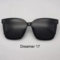 乐沵 情侣款时尚黑色太阳镜