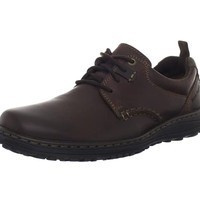 Hush Puppies 暇步士 Belfast PL 男款休闲皮鞋  Brown Leather US9.5