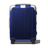 RIMOWA HYBRID系列聚碳酸酯镁铝合金万向轮TSA海关锁拉杆箱88352604 亮蓝20英寸