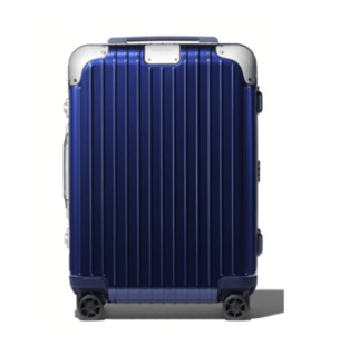 RIMOWA HYBRID系列聚碳酸酯镁铝合金万向轮TSA海关锁拉杆箱88352604 亮蓝20英寸