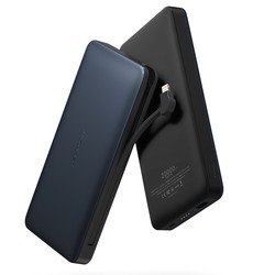 UGREEN 绿联 PB105 MFi认证 自带线移动电源 20000mAh