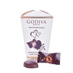 土耳其进口 歌帝梵(GODIVA) 黑巧克力117g  糖果零食 *2件