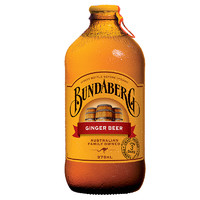 澳洲进口 Bundaberg宾得宝 姜汁味含气苏打水饮料 375ml/瓶 *7件
