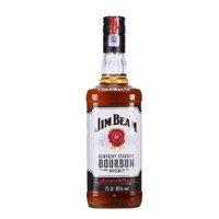 考拉海购黑卡会员：Jim Beam 美国白占边波本威士忌 750ml *2件