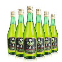 竹叶青 酒  玻竹 45度 475mL 6瓶 箱装