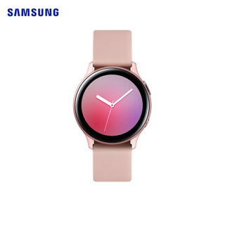 三星（SAMSUNG）Galaxy Watch Active2 三星智能手表 40mm铝制 玫瑰金（蓝牙通话/心率监测/运动检测）