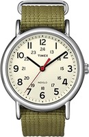 Timex 天美时 TW2R63100 Weekender 皮革滑带皮带手表，男女皆宜