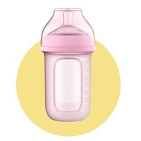 gb 好孩子 新生儿硅胶奶瓶防胀气 120ml