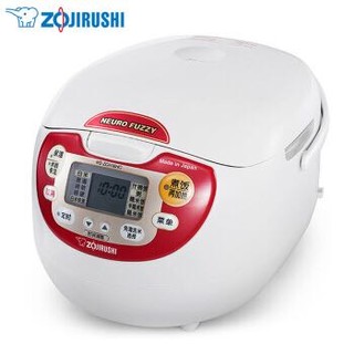 象印（ZO JIRUSHI）电饭煲家用电饭锅原装进口微电脑多功能免洗米NS-ZCH18HC-RA(日标1.8L/国标5L尊贵红)