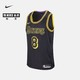 Nike耐克官方洛杉矶湖人队NIKE NBA SW JERSEY男子球衣夏季DJ0471