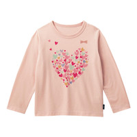 SENSHUKAI 千趣会 女童印花圆领长袖T恤 F50425