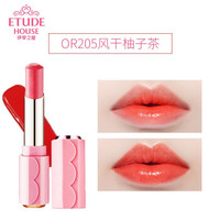 ETUDE HOUSE/伊蒂之屋甜蜜之恋瓷釉滋润唇膏口红不易脱妆爱丽官网小屋 OR205 风干柚子茶