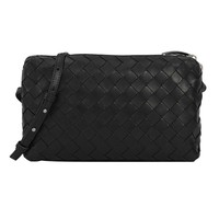 BOTTEGA VENETA nappa  597329 VCPP1 9908 小羊皮编织斜挎包