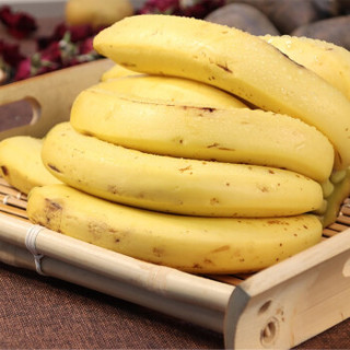 云南河口高山地糯甜香蕉新鲜的水果整箱9斤自然熟果薄皮大蕉香甜可口