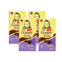 88VIP：俄罗斯进口大头娃娃爱莲巧香味牛奶巧克力制品85g*4片