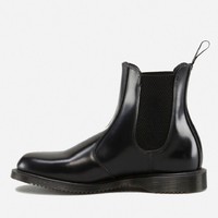 Dr.Martens 马汀博士 女士皮革平底切尔西靴 黑色UK6