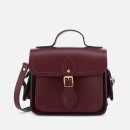 银联爆品日：Cambridge Satchel Traveller Bag 皮质剑桥包 深红色