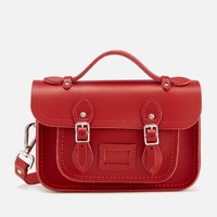 银联爆品日：Cambridge Satchel mini磁扣斜挎剑桥包 8.5英寸 正红色