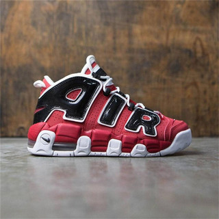 NIKE 耐克 Nike Air More Uptempo 篮球鞋 黑红 40