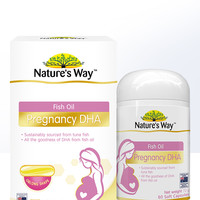 Natur e's Way 澳萃维 孕妇专用鱼 油DHA备孕孕期 哺 乳期60粒*2件