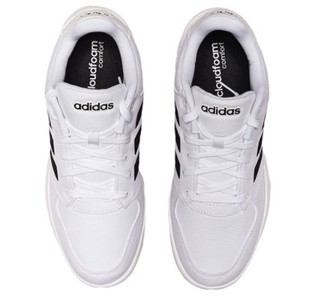 adidas 阿迪达斯 男士运动板鞋 EH1176 白色 40