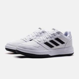 adidas 阿迪达斯 男士运动板鞋 EH1176 白色 42