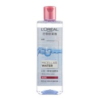 百亿补贴：L'OREAL PARIS 巴黎欧莱雅 三合一卸妆洁颜水 400ml （送同款95ml*2）