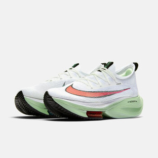 NIKE 耐克 AIR ZOOM ALPHAFLY NEXT% 男士跑鞋 CI9925-100 白色/闪电深红/浅玉蓝灰 41