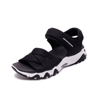 SKECHERS 斯凯奇 D'lites 2.0 女士凉鞋 88888182/BLK 黑色 36