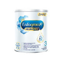 美赞臣 Enfa AII 高能 A2 蛋白 婴幼儿配方奶粉 3段 （1-3岁） 400g/罐 *2件
