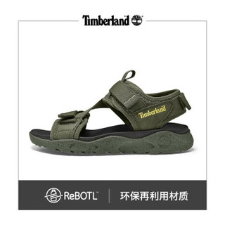 Timberland添柏岚男鞋20春夏新款舒适便捷户外沙滩凉鞋|A23KH A23KHM/墨绿色 43