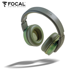 FOCAL listen chic wireless 头戴式无线蓝牙耳机 高解析立体声音乐hifi耳机 支持通话  橄榄绿色