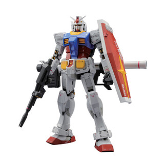 万代BANDAI高达拼插拼装模型玩具 MG 1/100 敢达 【送LED灯*1】RX-78-2元祖3.0