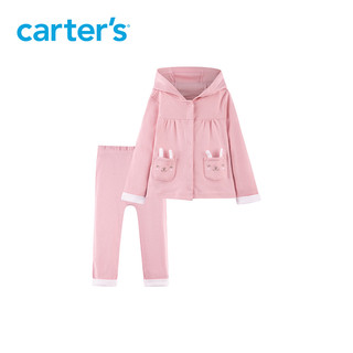 Carter's 孩特 儿童连帽外套长裤套装 1I732610D