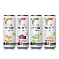 补贴购：CELSIUS 燃力士 无糖无脂肪碳酸维生素汽水饮料 12罐装 *2件