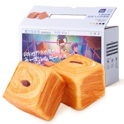 三只松鼠 魔方吐司 红豆味 6枚480g