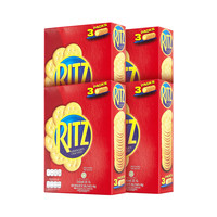 88VIP：RITZ 乐之 原味咸香酥脆饼干雪花酥网红小饼干 300g*4盒