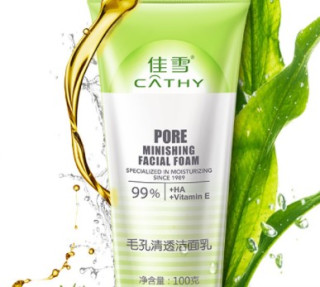 佳雪花蜜清透毛孔洁面乳100g