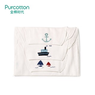 Purcotton 全棉时代 婴儿纱布汗巾 25x50cm  3条装 *2件