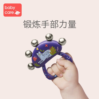 babycare 婴儿铃鼓奥尔夫手摇铃3-6个月新生宝宝0-1岁益智玩具