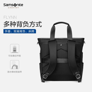 【2020夏季新款】Samsonite/新秀丽2020新款双肩包 手提单肩多样背负商务背包TO3 黑色