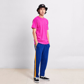 VANS 范斯 TEE SS 中性运动T恤 VN0A49R7 玫红色